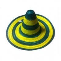 Sombrero - zöldes-sárga mexikói